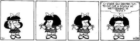 Mafalda a scuola