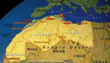 Cartina del Maghreb